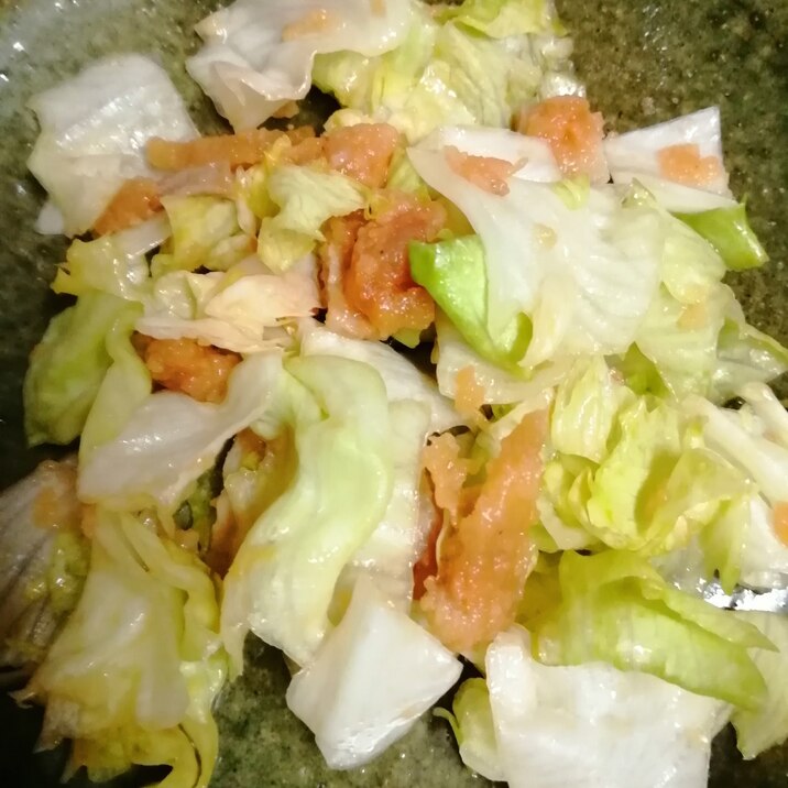 レタスと鶏肉の和え物